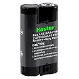 Kastar Rechargeable Battery KAA2HR Replacement for Kodak KAARDC K3ARDC and Kodak Z/ZD Cameras Z1275 Z650 Z700 Z740 Z885 Z980 ZD710 CW330 Fujifilm FinePix A205S A210 A310 coolpix 600 Cameras