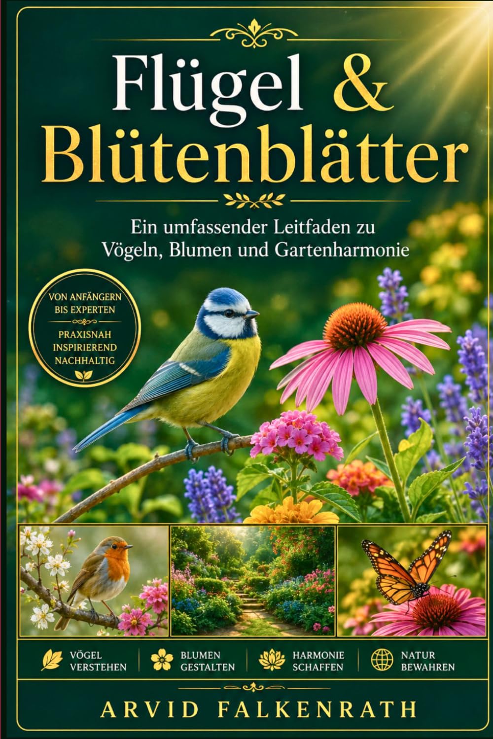 Flügel & Blütenblätter: Ein umfassender Leitfaden zu Vögeln, Blumen und Gartenharmonie
