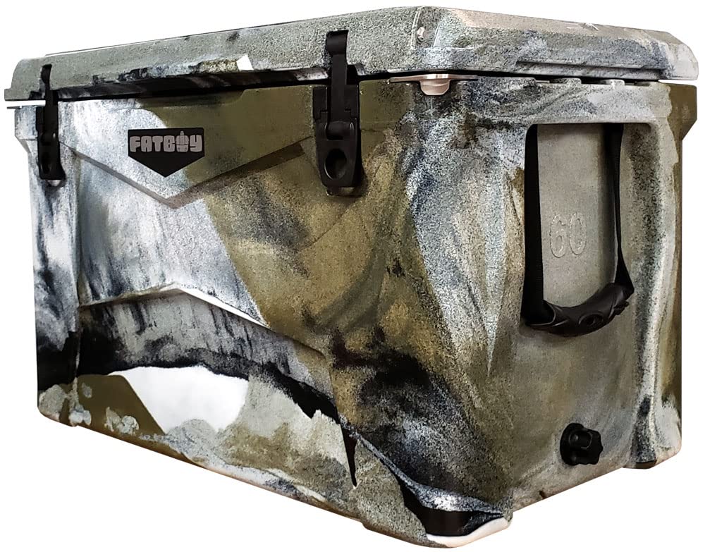 Fatboy 60 Quart Roto Molded Hard Sided Cooler (Desert Camo)