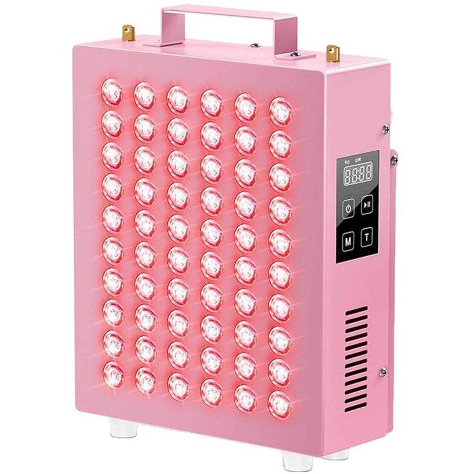 GOURIXIN Panel de Terapia de luz roja con Control Remoto, 60 LED de Doble Chip con 2 Longitudes de Onda de 660 NM y 850 NM, Dispositivo de Terapia de luz infrarroja cercana