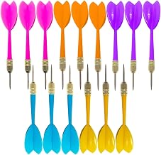 BBstep Steel Tip Dart Colorful Dart 15pcs 6g Assorted Color.