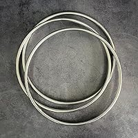 Vista 1 de ZQION Anillos de enlace examinables de 12 pulgadas (juego de 3 anillos) Trucos de magia de escenario Accesorios de magia ilusiones Fiesta