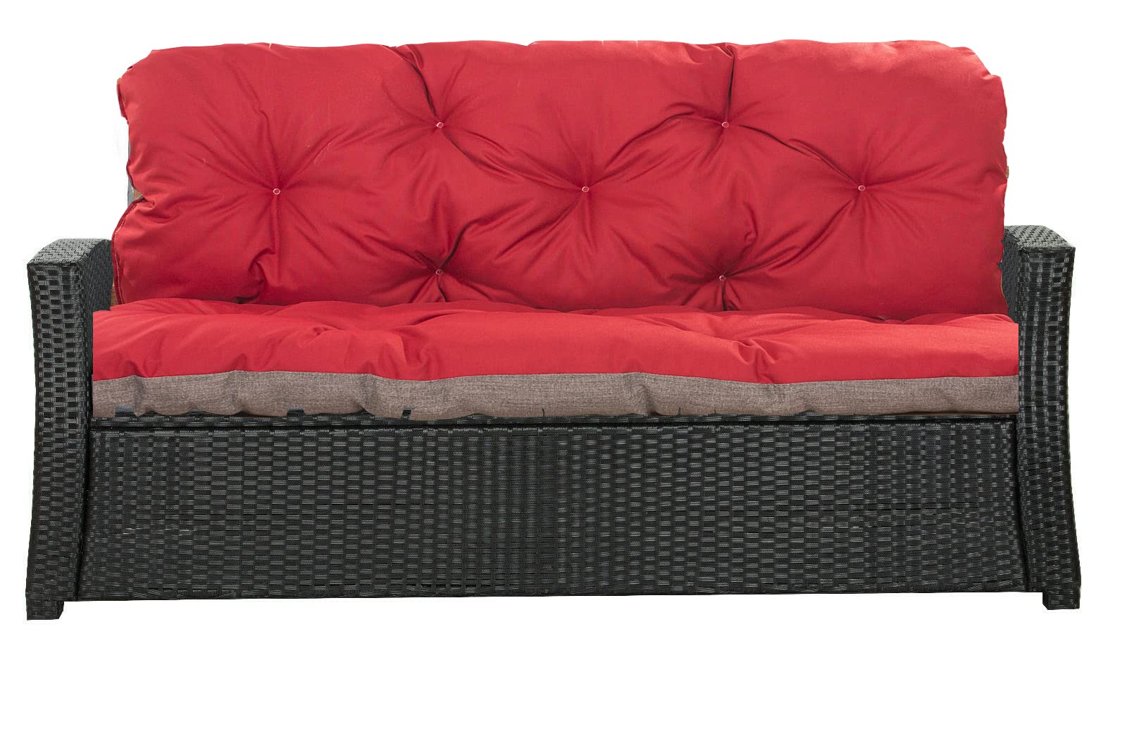 Cuscini Per Panda E Sedia A Dondolo - Set Lavabile Per Giardino E Casa - Foto 7