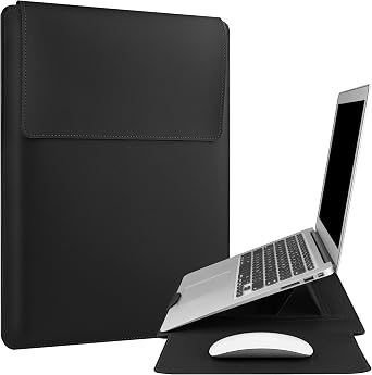 HoYiXi 17.3 inch Laptop Sleeve For Essential 17/ TPN-I139_320M3AV2023/2025/HP Pavilion Envy 17,Compatible with IdeaPad/LG Gram/ASUS/Dell/ROG Strix/Acer 17''-17.3'' laptop bag, Green black, 17''