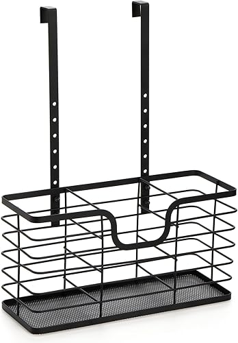 Miniatura 2 de Nicunom Soporte para secador de pelo, organizador de herramientas de pelo 3 en 1, soporte ajustable para secadora de pelo, organizador de baño,