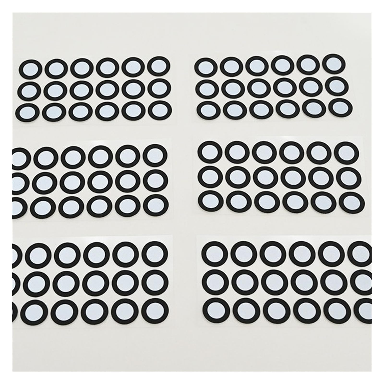 Markery odblaskowe typu samoprzylepnego, zeskanowane w 3D, odwrócone cele modelowania do skanowania(8mm 12mm 1000pcs)