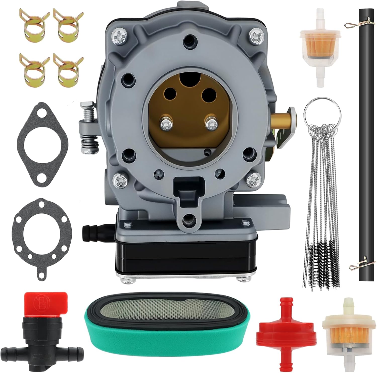 Carburetor for Briggs & Stratton 693480 499306 495181 495026 17.0 18.5 19.5 20 21HP Engine for Craftsman LT1000 917270821 V-Twin Toro Lawn Mower Tractor Carb with Air Filter