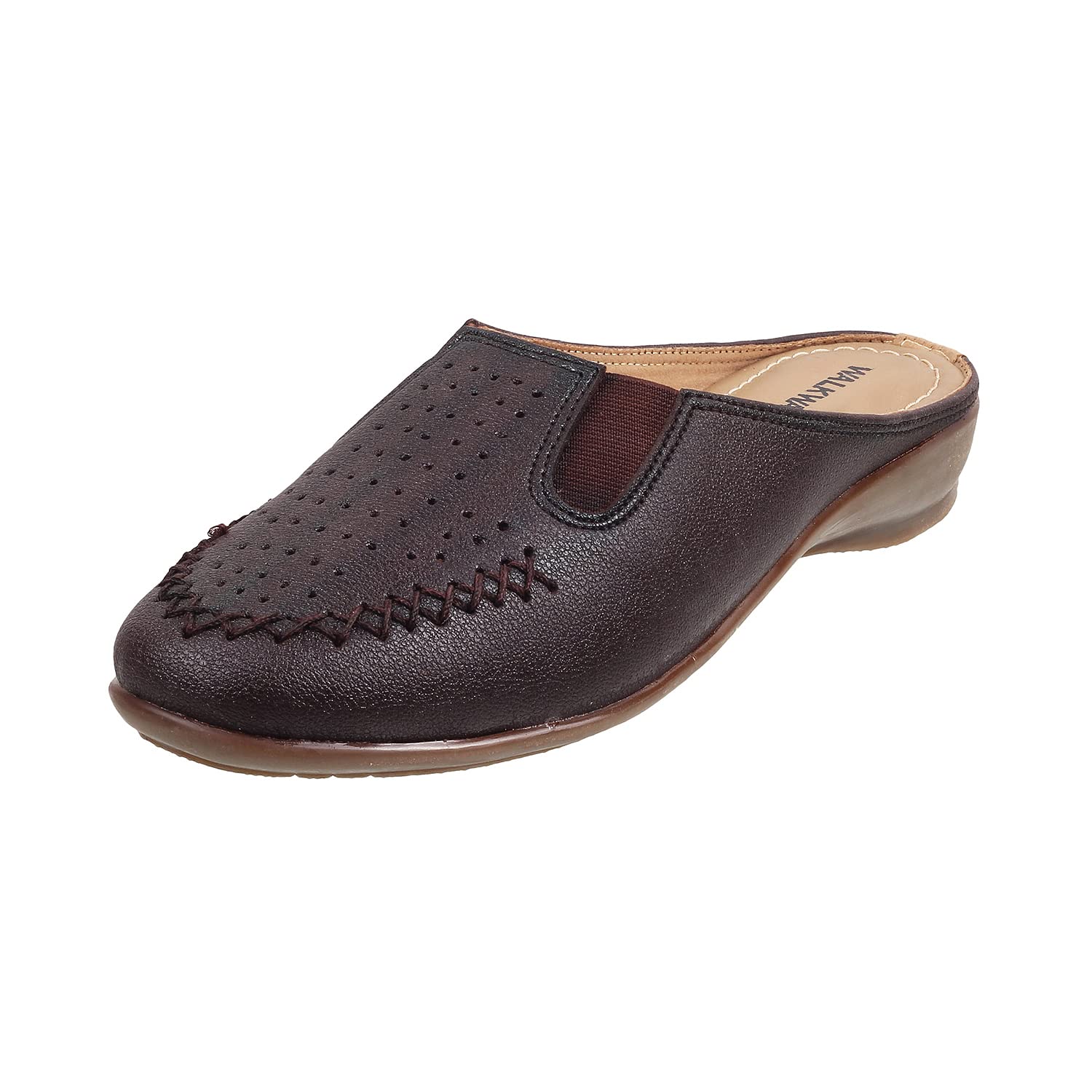 Walkway Women Brown Synthetic Slip Ons,EU/38 UK/5 (31-4956) (B0BFDSHVHX) Amazon Price History, Amazon Price Tracker
