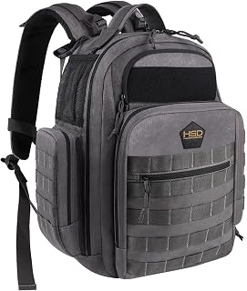 HighSpeedDaddy Diaper Bag Backpack with Diaper Changing Mat - Waterproof Military-Grade Baby Travel Bag - Spacious Design for Moms and Dads on the Go with Toddlers Baby Bag - Gunmetal Gray