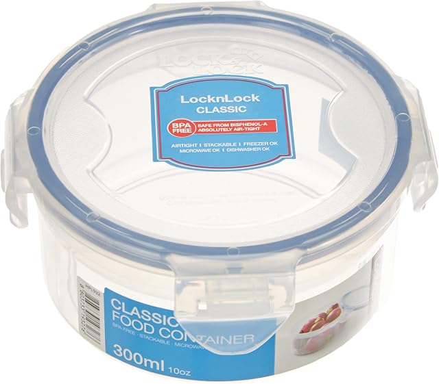 Lock & Lock Airtight Container Round 300ml HPL932