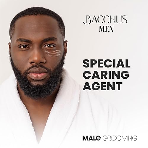 Miniatura 7 de Bacchus Gel para ojos con vitamina C para hombres, reduce las ojeras, las manchas y la hinchazón de los ojos, tratamiento antienvejecimiento nutre,