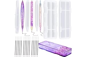 19 Pcs Resin Mold Sets: Unlock Endless Resin Crafting Possibilities