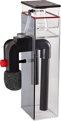 Miniatura 2 de Coralife Tanque de peces de acuario Agua salada marina controlada por CC velocidad variable mini desnatador de proteínas, hasta 65 galones