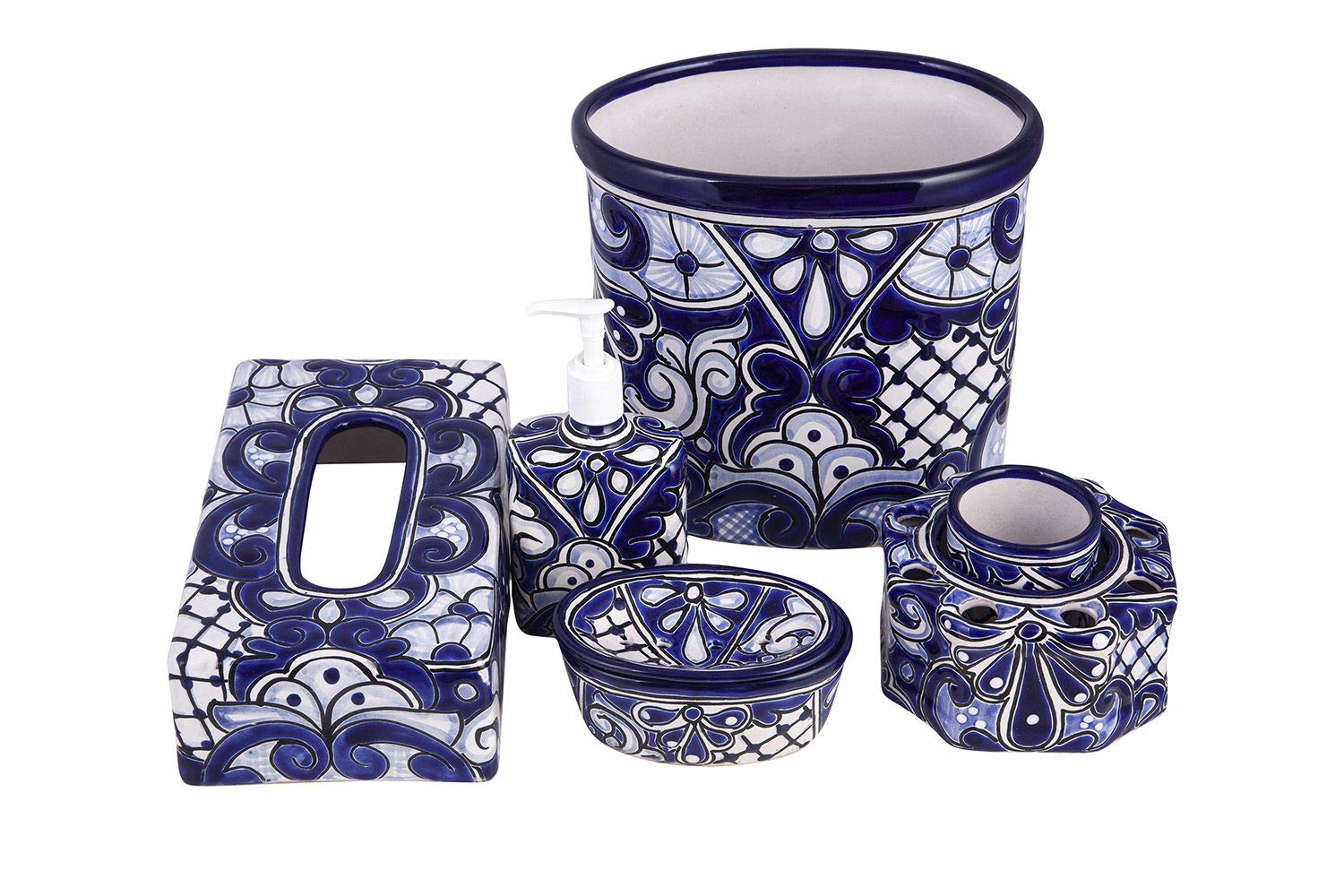 Cerames Metalero - Set da bagno in ceramica dal Messico
