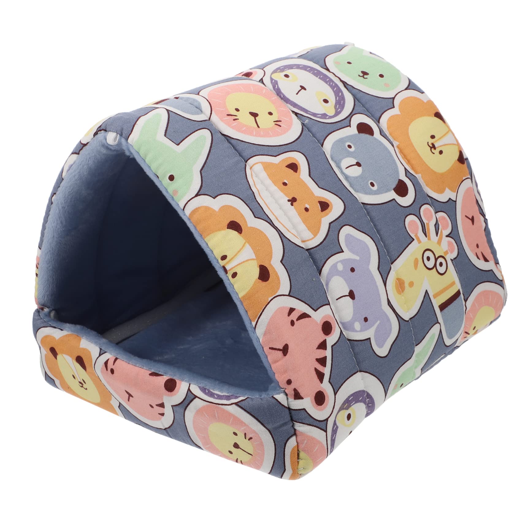 Mipcase 4stücke Plüschbett Für Kleine Haustiere Winterhamster Nest Atmungsaktive Und Bequeme Schlafgelegenheit Für Hamster Kaninchen Und Andere Kleintiere Für Optimalen Und Erholsamen