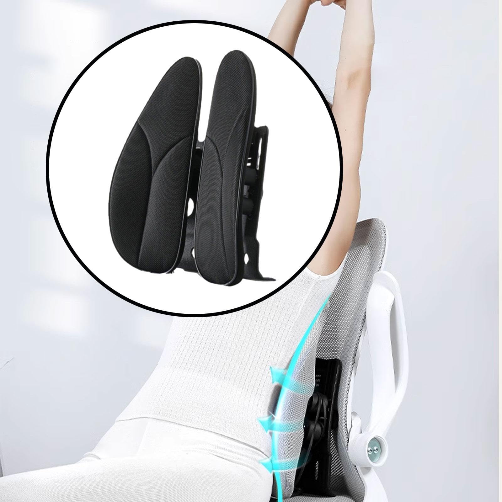 LOVIVER Supporto per La Schiena Cuscino Lombare per Migliorare La Postura Seduta Divani Auto Guida per Donne Uomini Cuscino per Schienale Schienale Ergonomico, Comfort migliorato