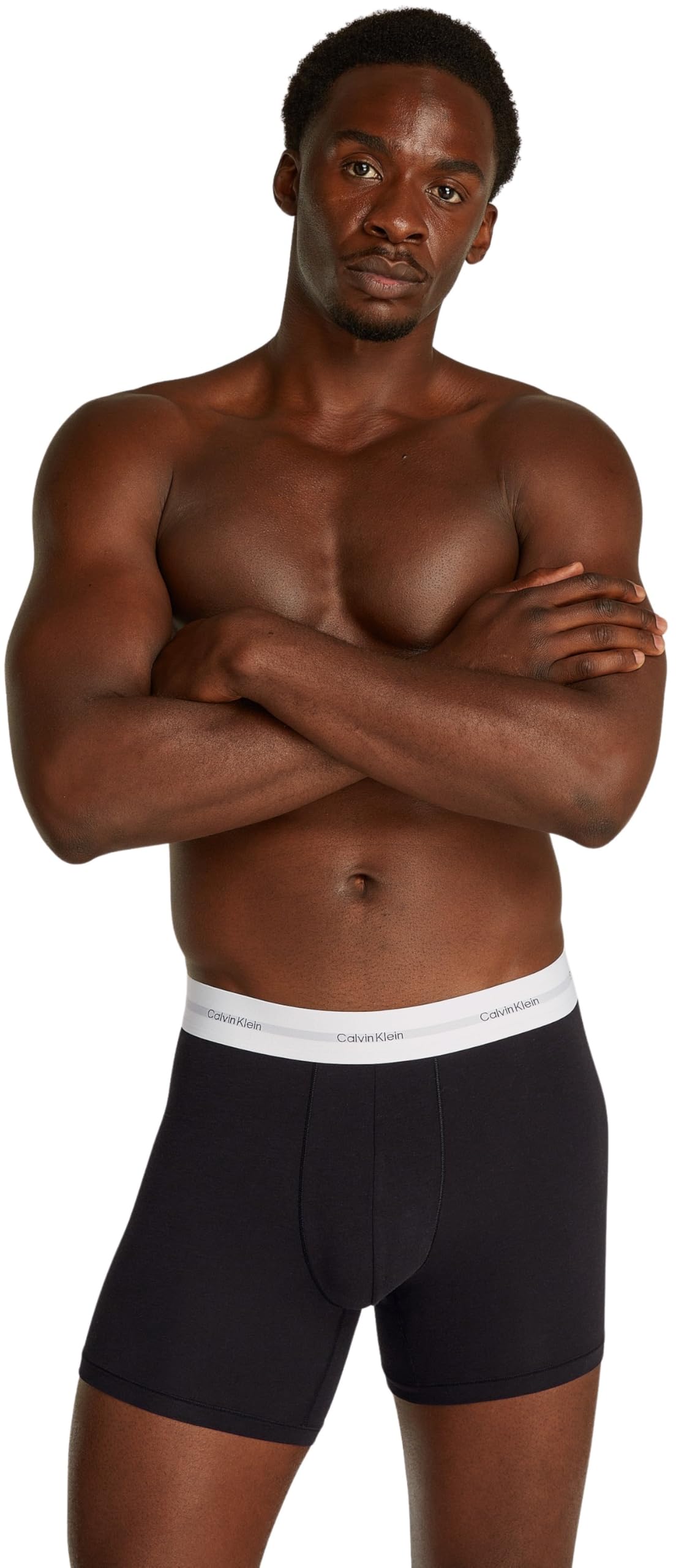 Calvin Klein Calzoncillos bóxer Hombre Pack de 3 Briefs con Logotipo en la Cintura