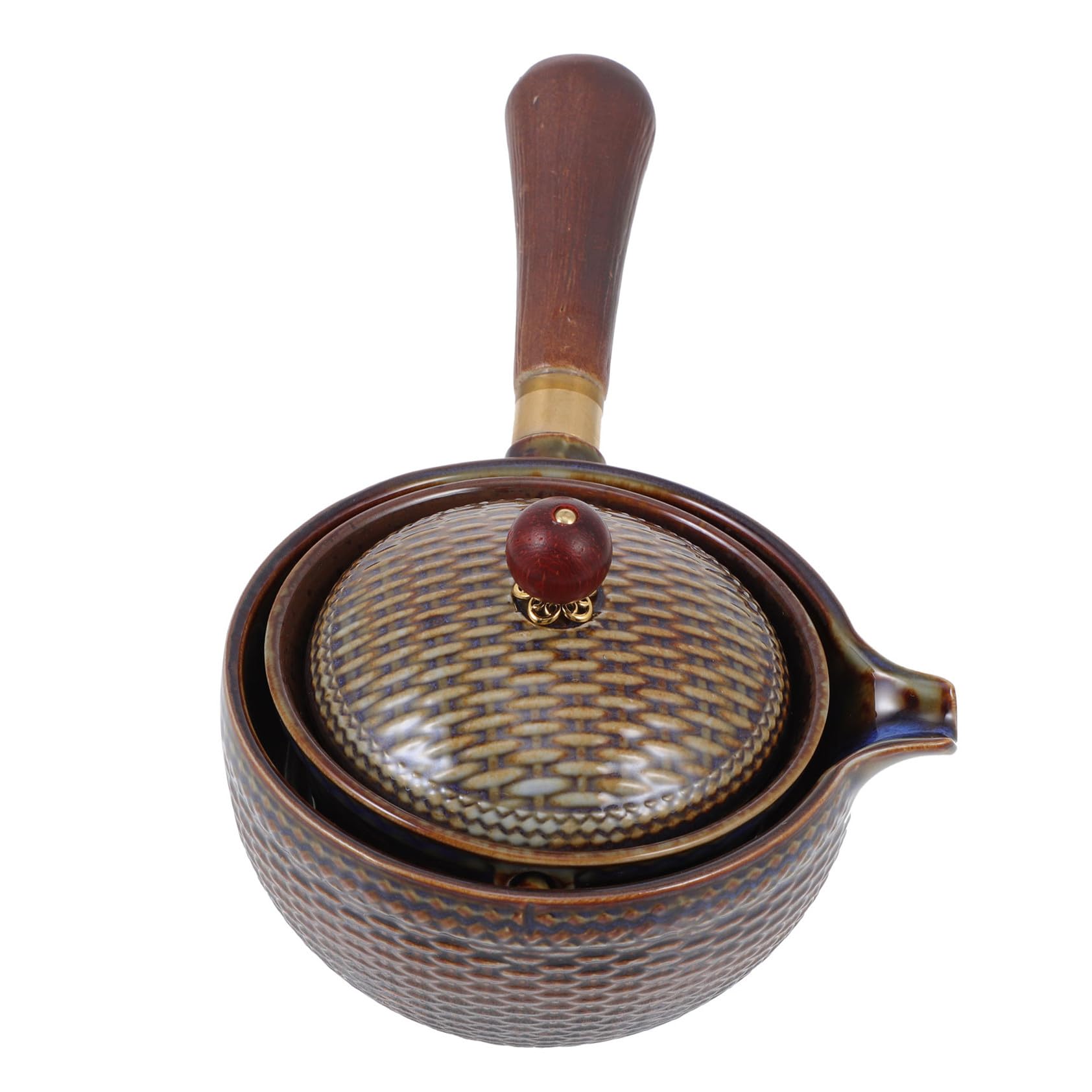 Cabilock Tetera de con Filtro para Infusión de Té Diseño Portátil y Elegante para Reuniones Familiares y Filtrado de Sueltas