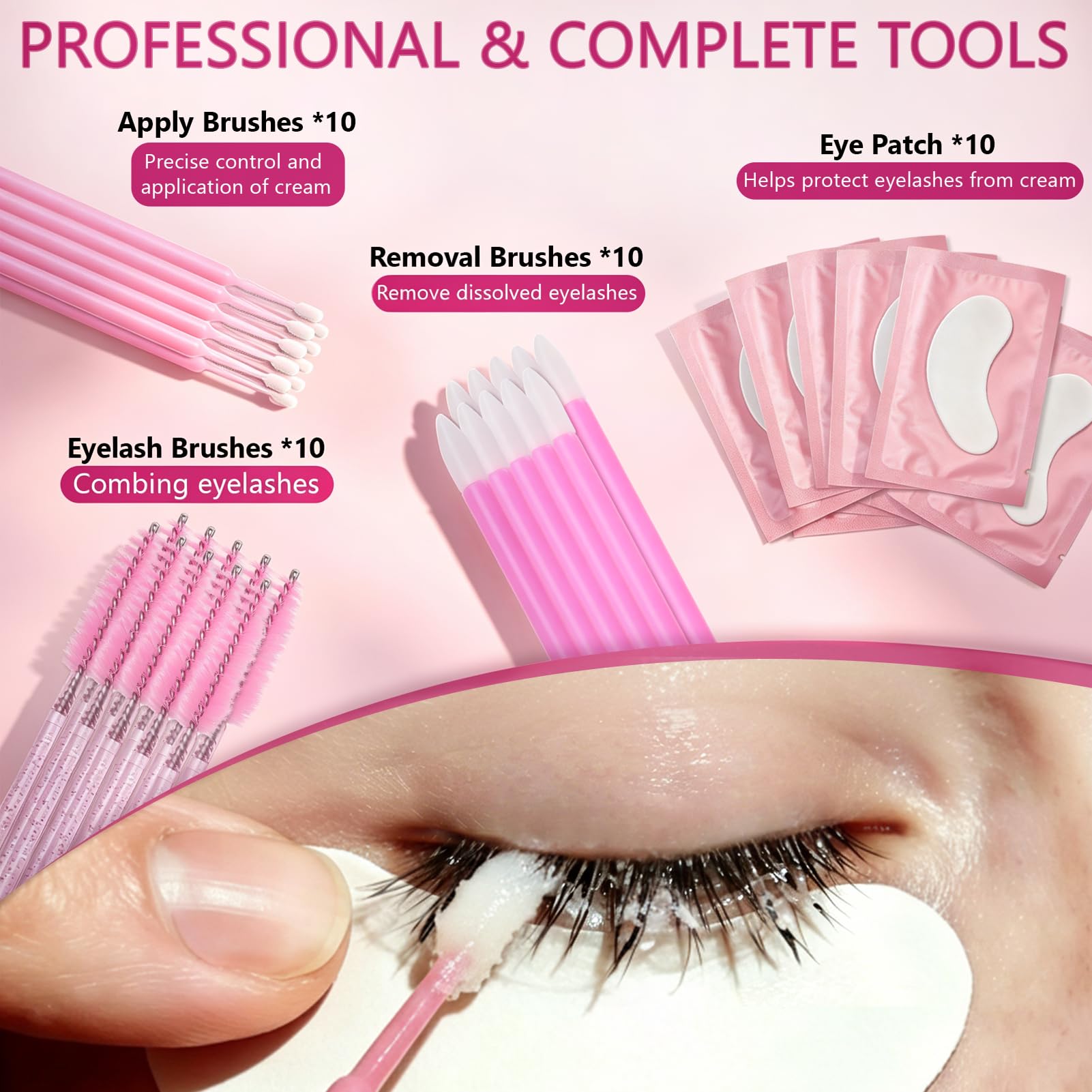 Eyelash Extension Remover - Gentle & Fast -4
