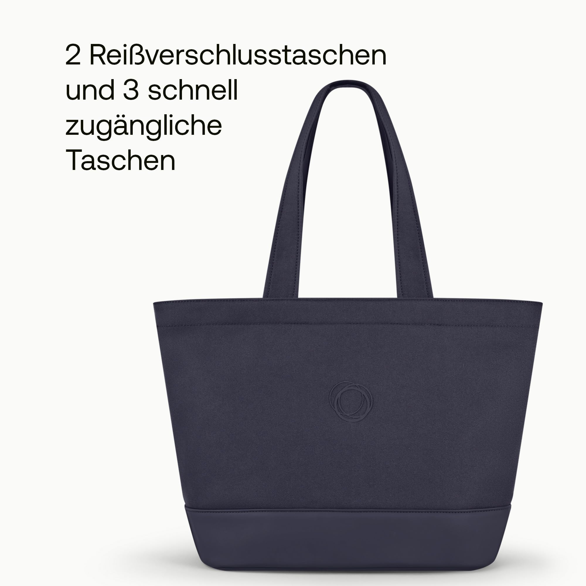Bugaboo Wickeltasche Windeltasche mit isoliertem Flaschenhalter Wickelauflage Deep Indigo
