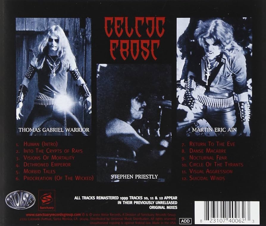 【Silver Label】Celtic Frost / Emperor's Morbid Tales / Emperor's Return: Celtic Frost: Amazon.ca: Music