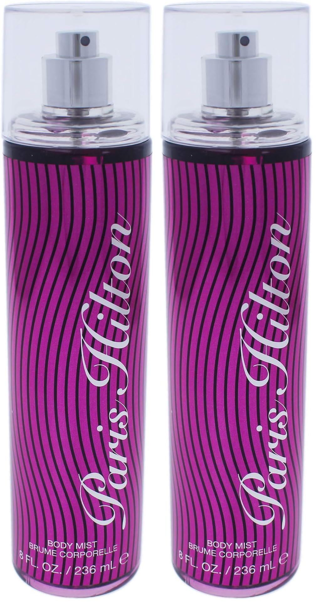 Paris Hilton Body Mist for Women, 8 Fluid Ounce (Pack of 2)