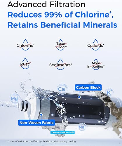 Miniatura 5 de Waterdrop - Filtro de agua para grifo de fregadero, sistema de encimera de 4000 galones con recordatorio de vida, reduce metales pesados, mal olor y