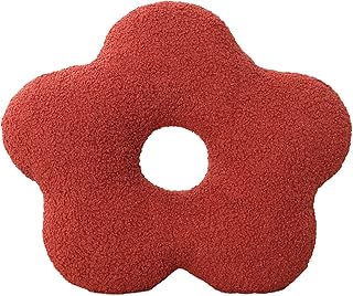 Nordic Style. Flower-Shaped and Ball Throw Pillows. Sofa Cushions. Plush...