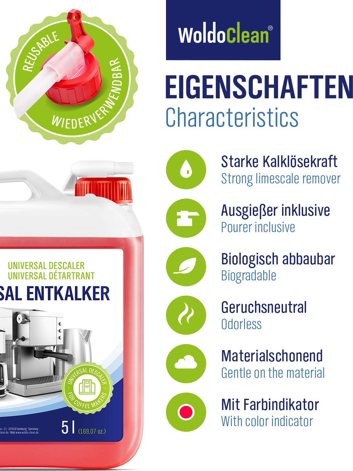 Descaler Limescale-Remover Descaling 