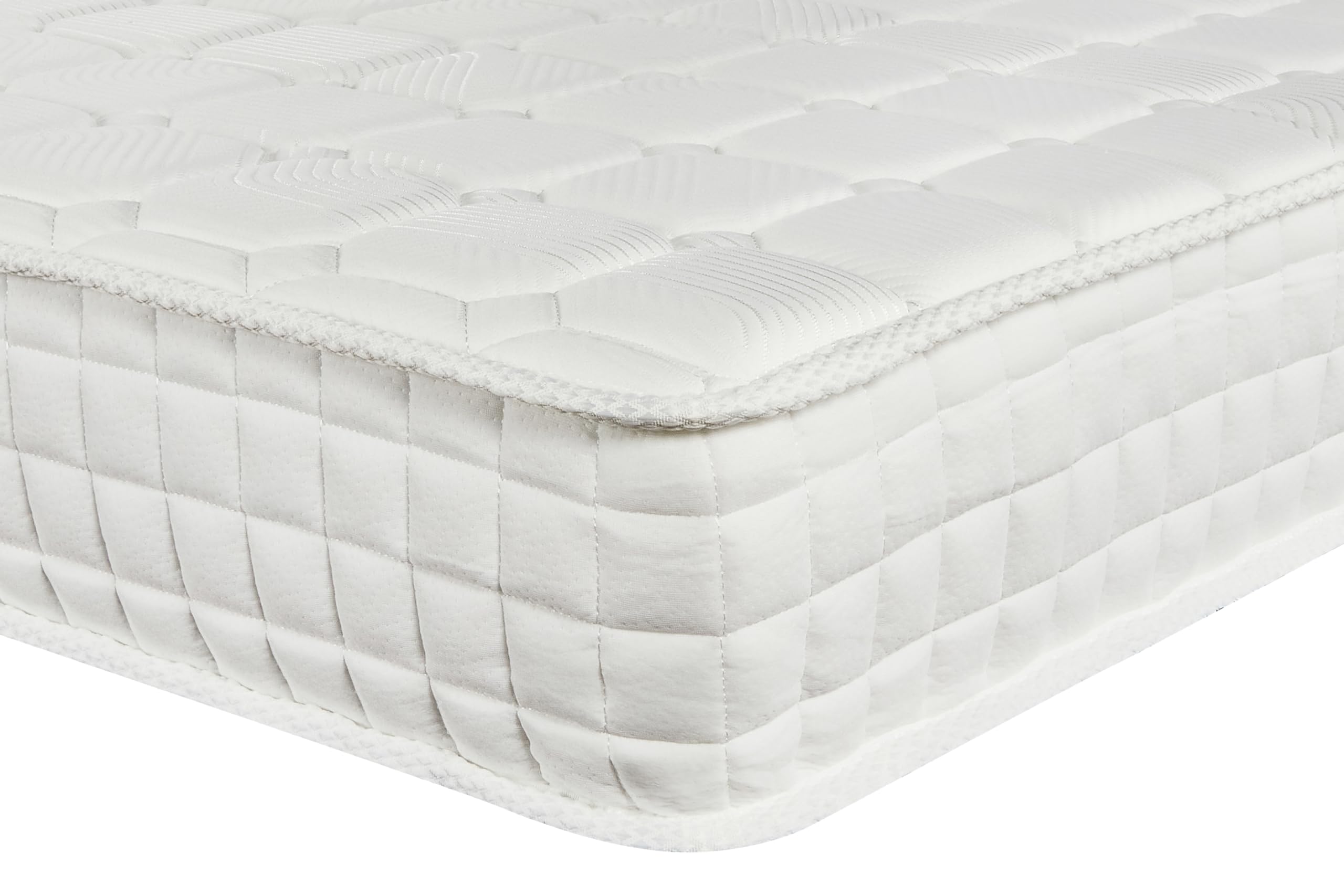 Sloomy Dutchess 20cm Deep Hybrid Mattress, Individual Pocket Springs and Reflex Foam for Pressure Relief (6FT Super King)