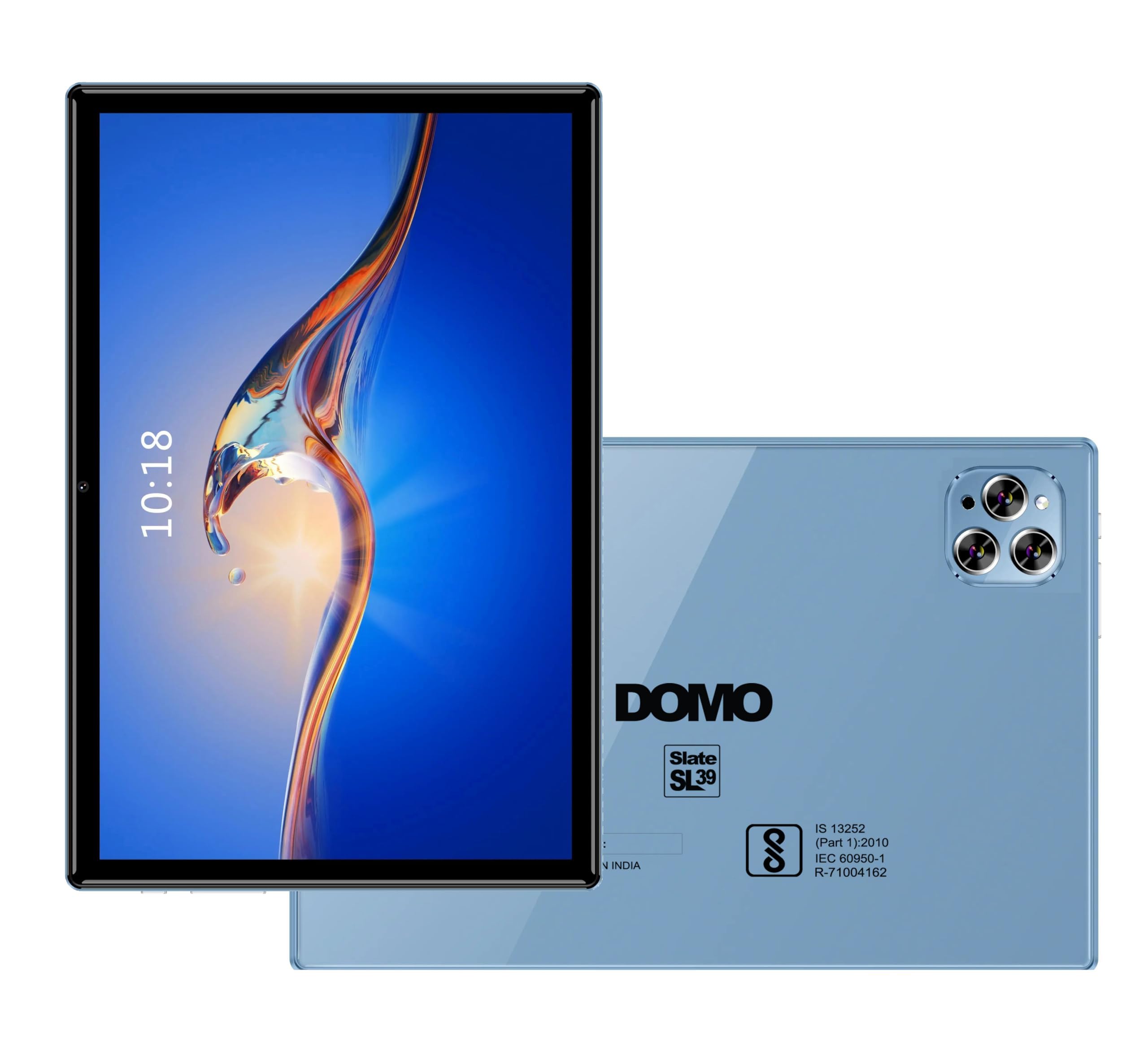 DOMO Slate SL39 10.1-Inch 4G Tablet PC, 4GB RAM + 32GB inbuilt Storage,1TB Expandable, Dual SIM Slot, Bluetooth, Octa Core CPU, GPS, [Blue]-image-44