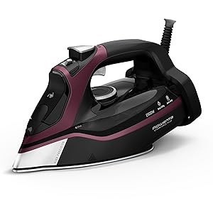 Rowenta Steamforce, Plancha de vapor, Suela Microsteam HD Profile, 2900 W, salida de vapor continuo de 45 g/min, golpe de vapor de 230 g/min, distribución de vapor óptima, protección antigoteo, DW9413