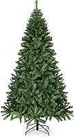 Vista 10 de Goplus Árbol de Navidad Tipo Lápiz con Nieve Artificial de 4.5 pies, Árbol de Navidad Artificial Delgado con Bisagras con 373 Puntas de Ramas