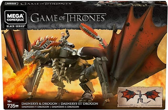 Mega Mattel - Construx - Gra o Tron: Daenerys & Smok