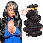 12A Body Wave Bundles Human Hair 20 22 24 300g 100% Unprocessed Brazilian Virgin Hair Body Wave 3 Bundles Human Hair Weave Bundles Natural Color