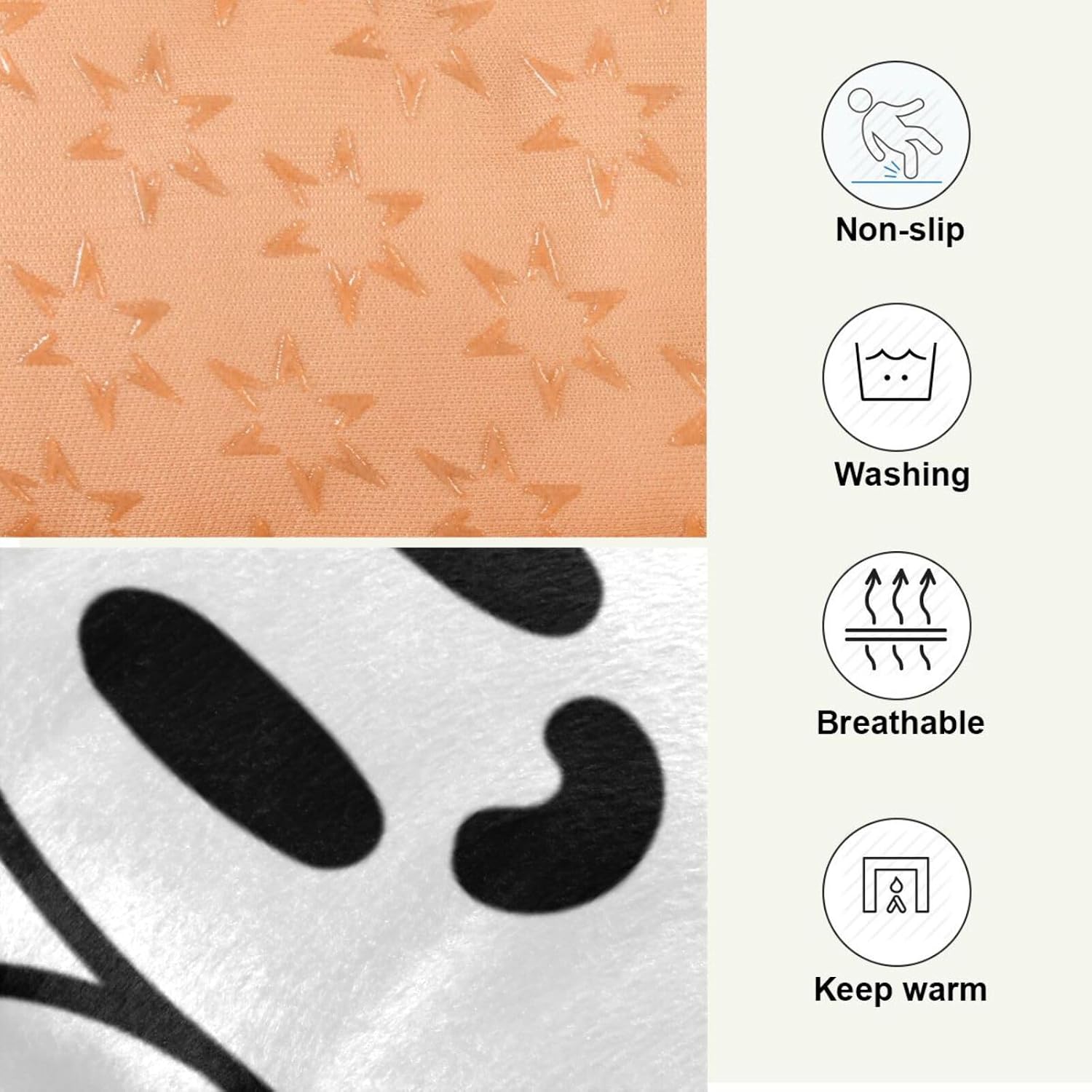 review Halloween Ghost Crate Pet Bed, Portable Washable Dog Cat Mat, Soft Comfortable Pet Mattress with Non-Slip Bottom for Dogs Cats Sleeping, 24 x 18 Inch