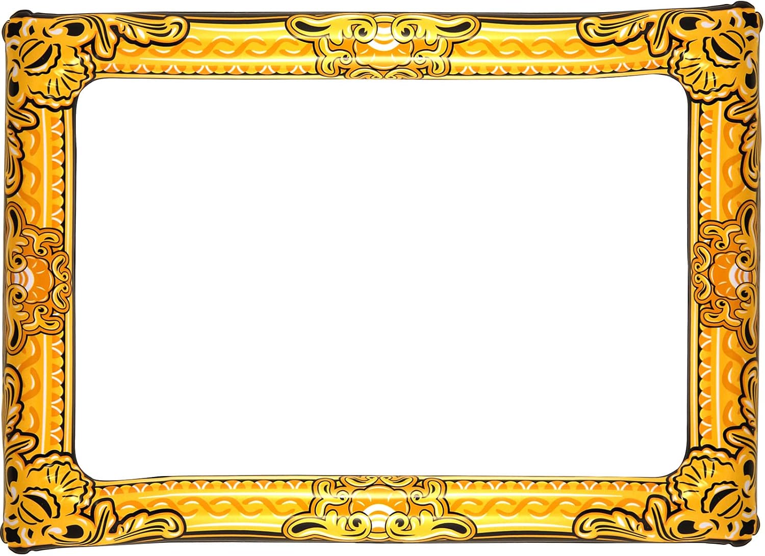 HENBRANDT Inflatable Photo Frame with Gold Additive 60 x 80 cm Black