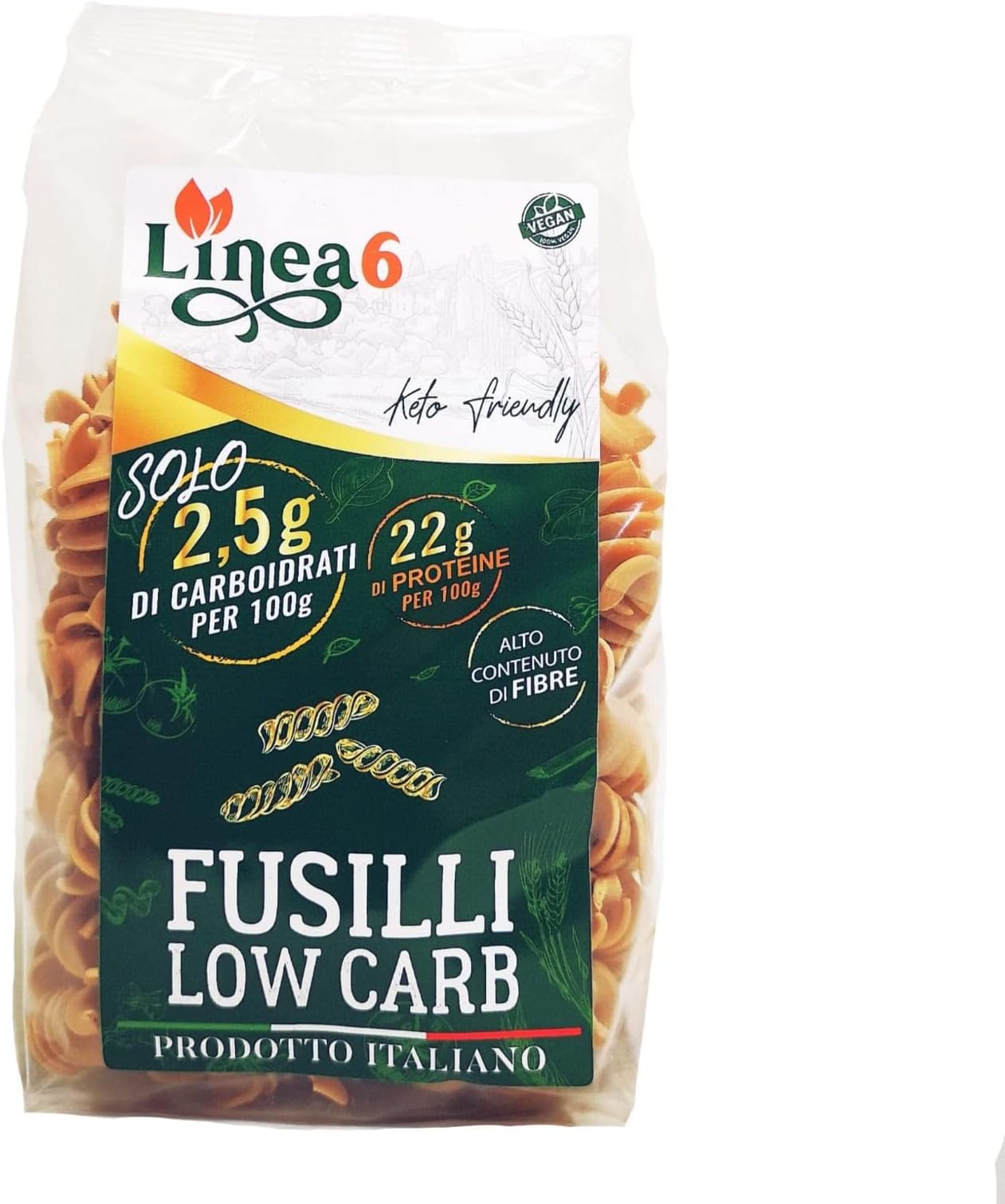 Linea6 Low Carb Fusilli 250g