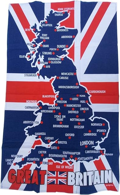 Great Britain Union Jack Tea Towel