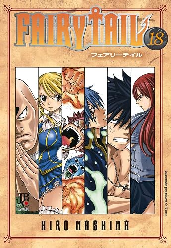 Fairy Tail vol. 18 — capa da edição JBC