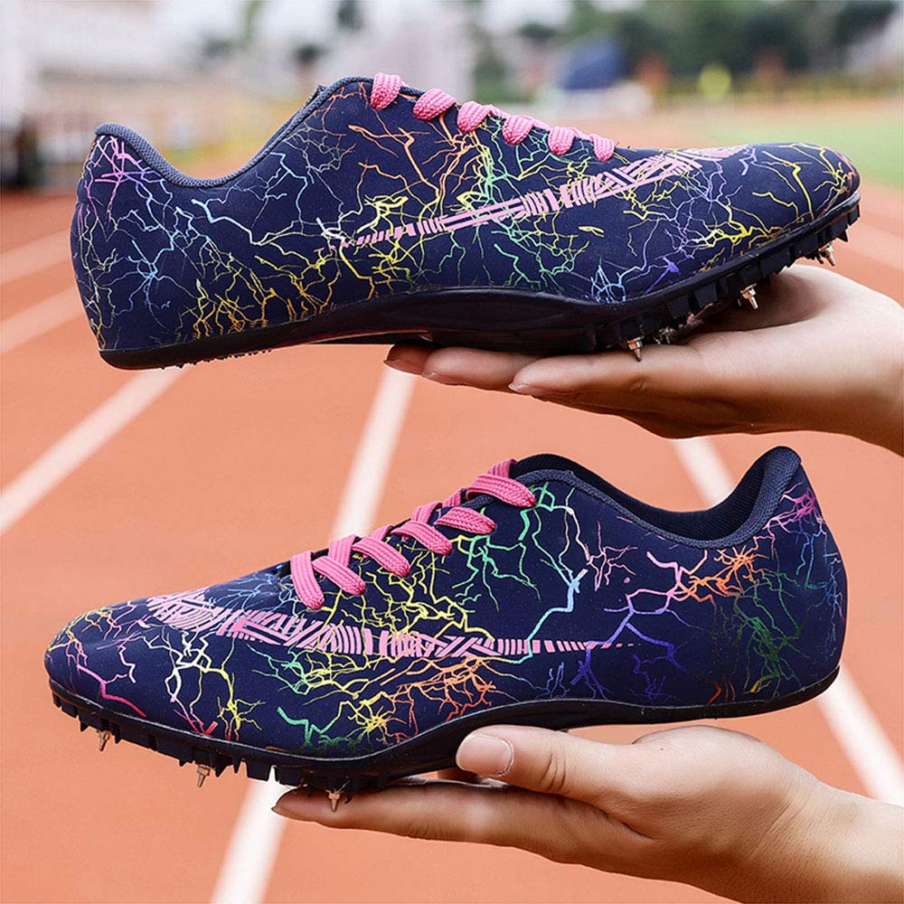 Scarpe Chiodate Atletica Leggera Unisex - 8 Chiodi, Traspiranti E Antiscivolo, Per Sprint E Salto - Foto 9