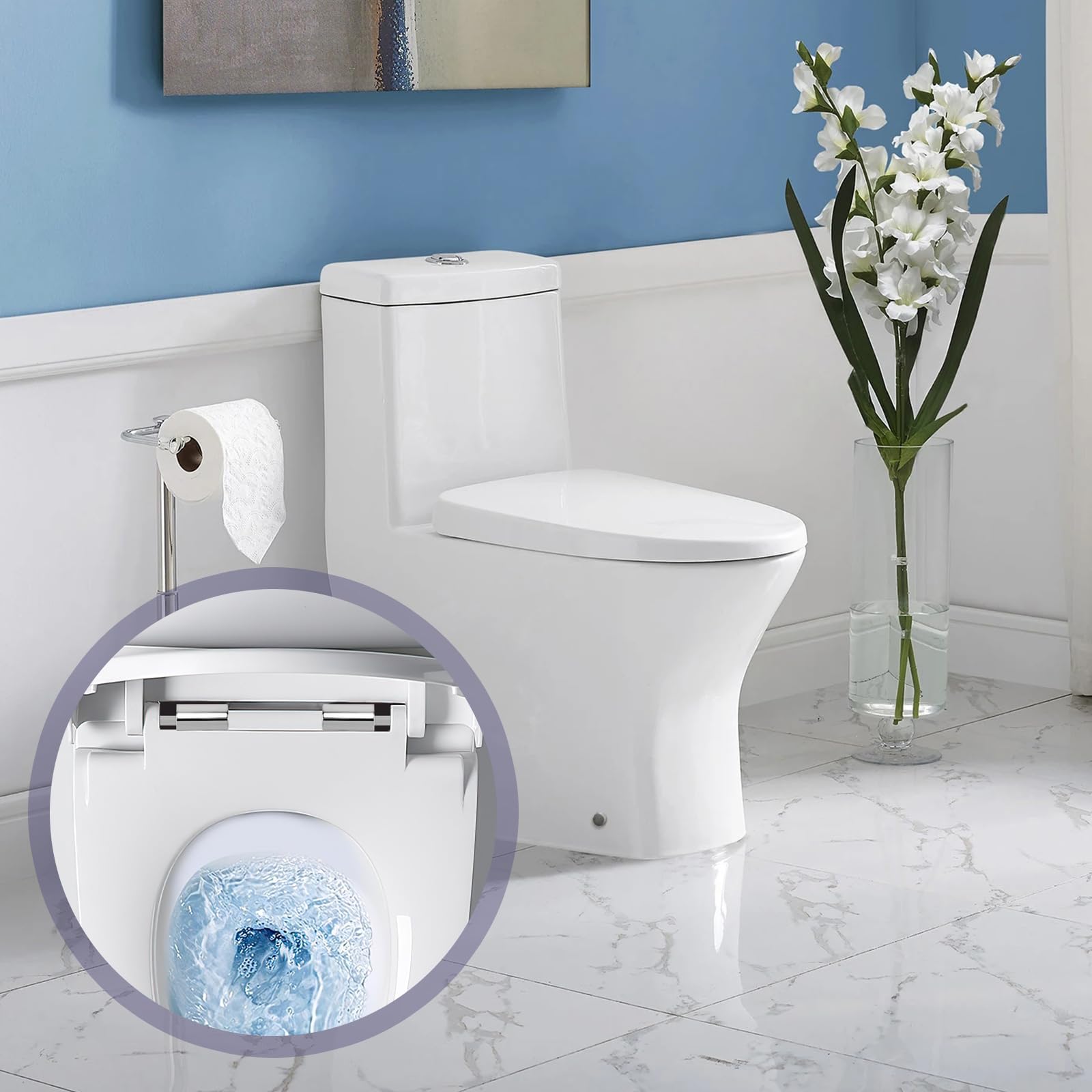 Kit Fixation Abattant WC - 2 Pièces En Acier Inoxydable - Charnières Solides Pour Sièges De Toilette