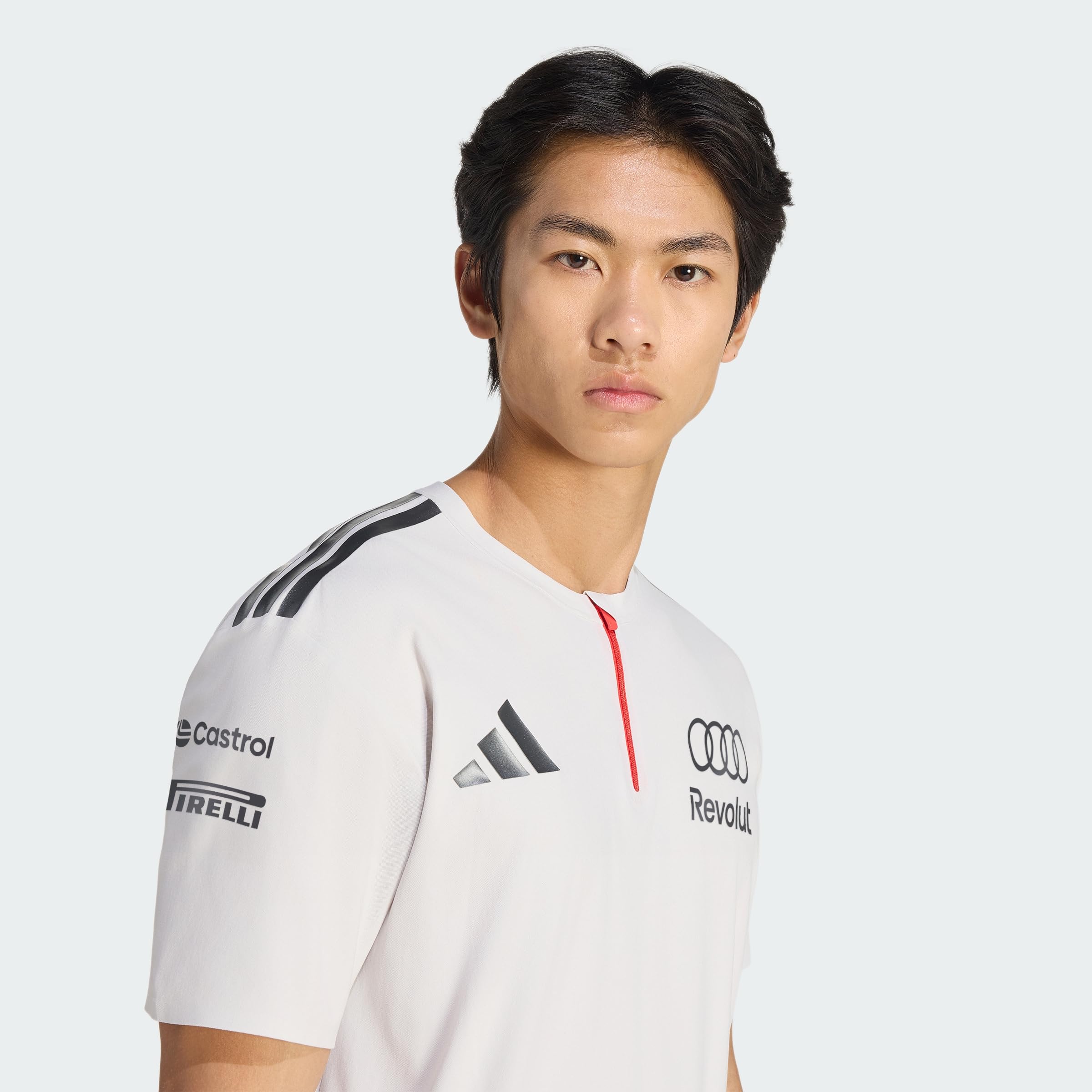 adidas Herren Audi Revolut Formula One Team 2026 Engineers & Marketing Polo Short Sleeve Polohemd