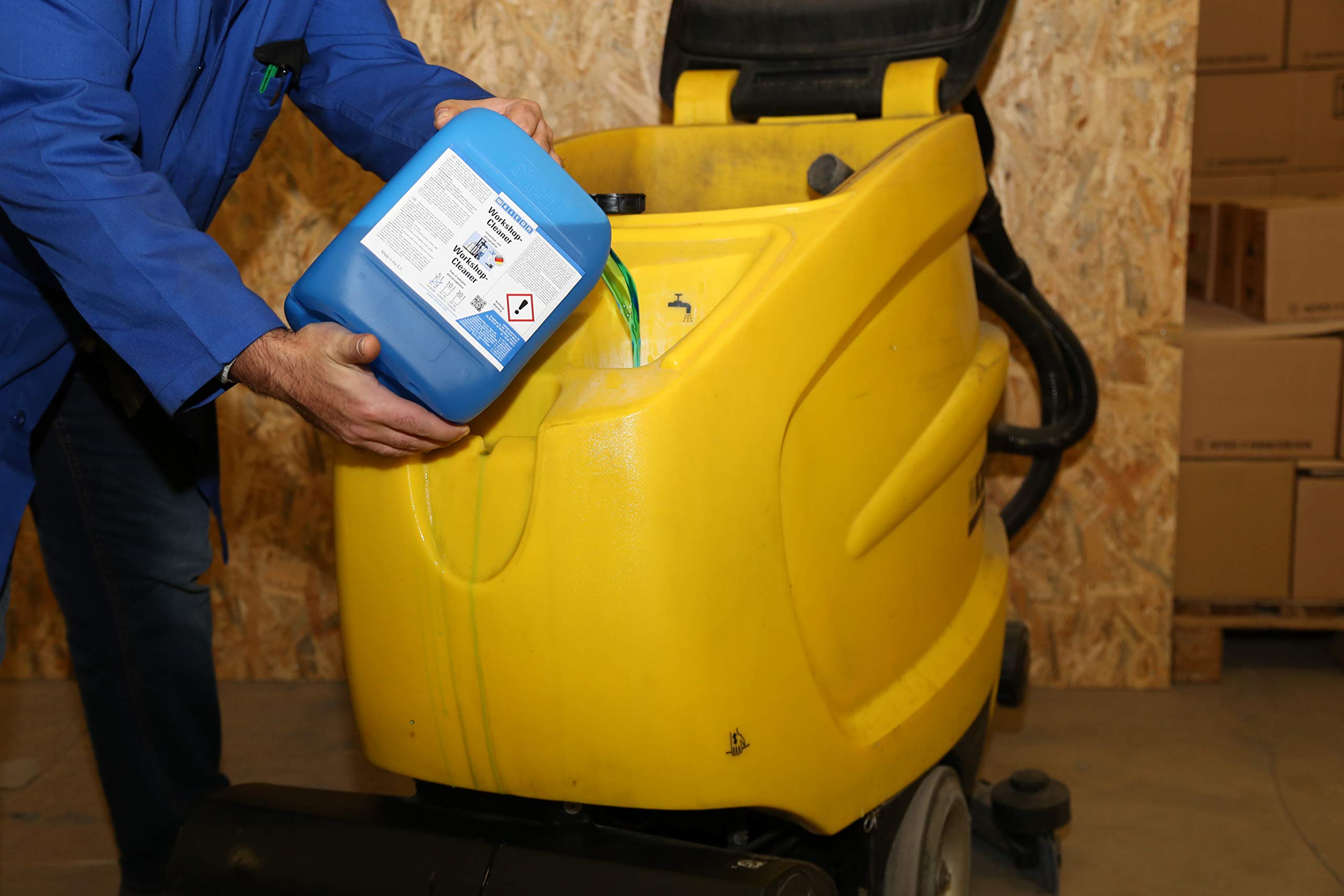 WEICON Workshop Cleaner 5 L, biologisch abbaubarer Universalreiniger, für Hochdruckreiniger & Teilewaschmaschine