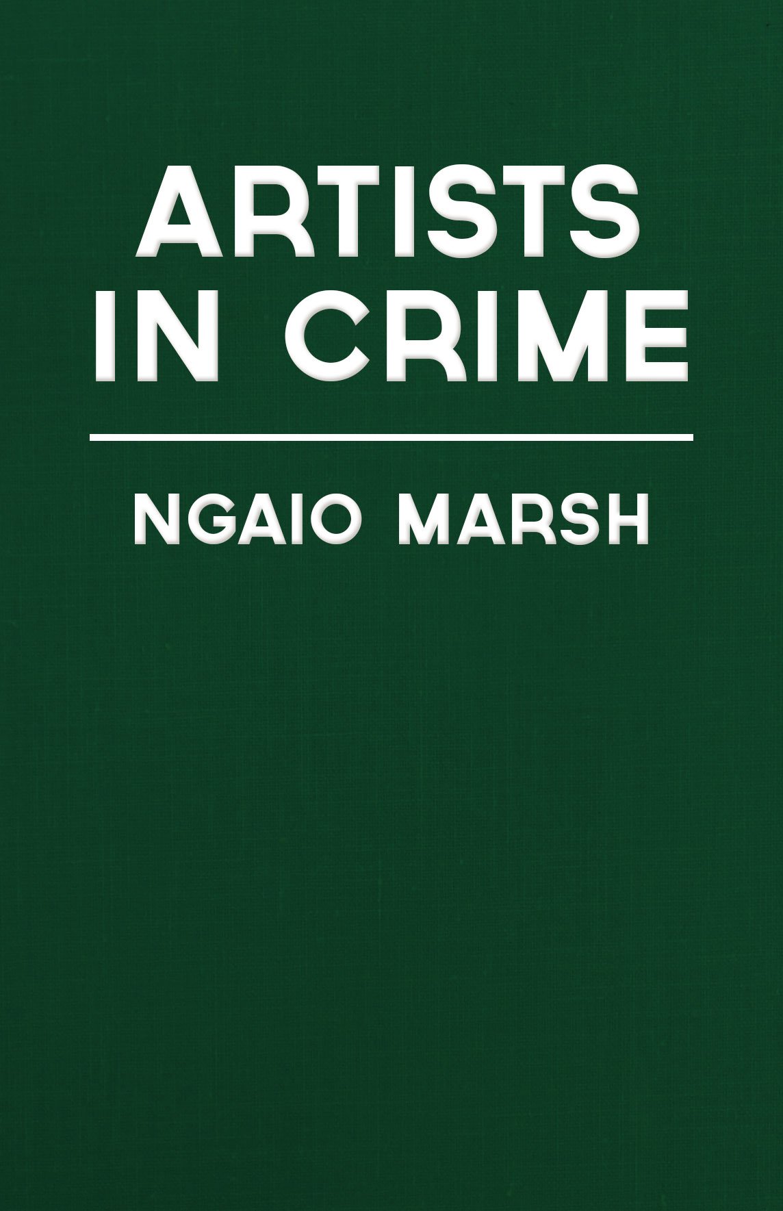 Buy Artists in Crime — BookShops.in