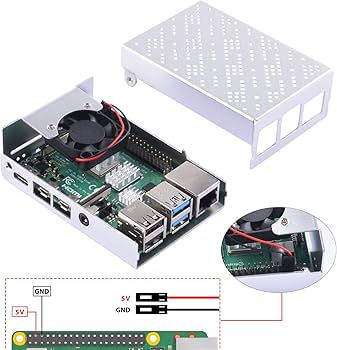 Raspberry Pi 4 Model B ケース付き Amazon.co.jp: Miuzei 最新 Raspberry Pi 4 ケース ラスベリー