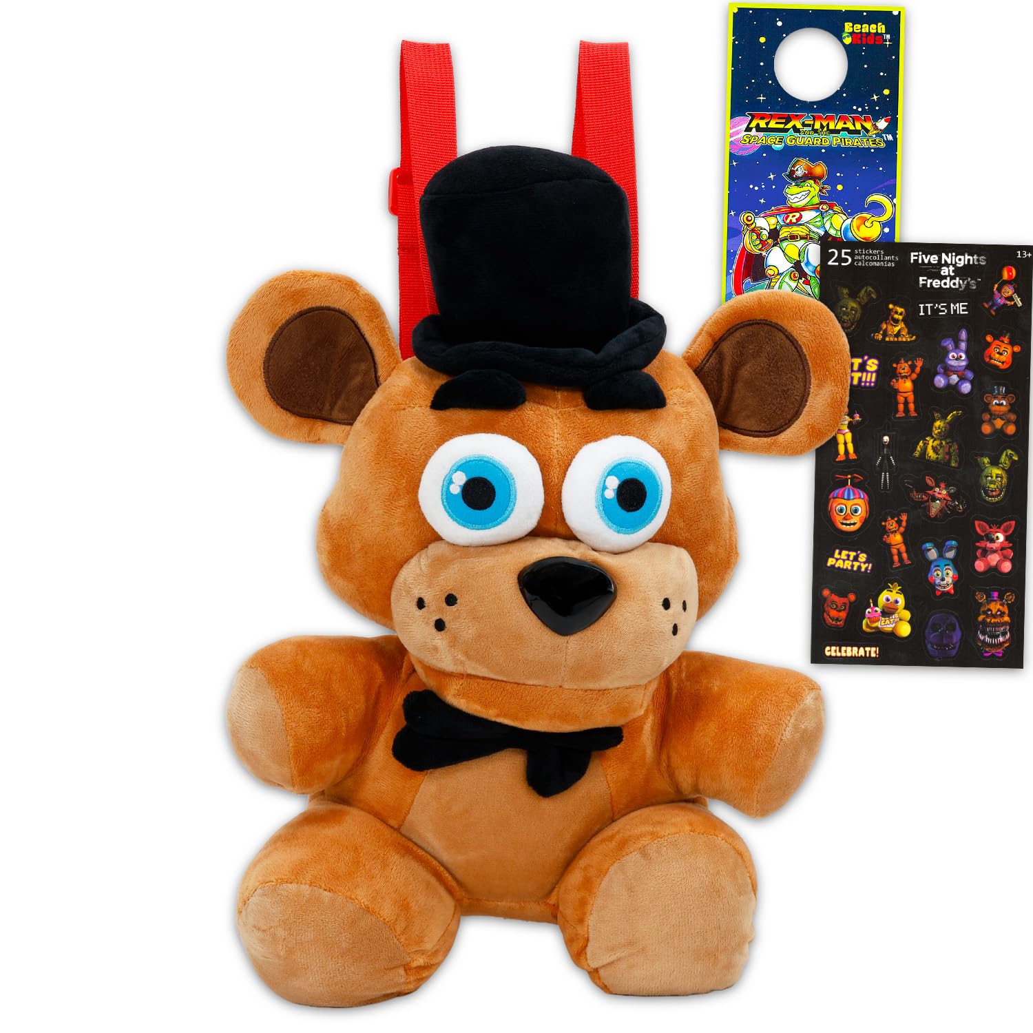 Amazon.com: Five Nights at Freddy's Plushie Backpack Set - Bundle