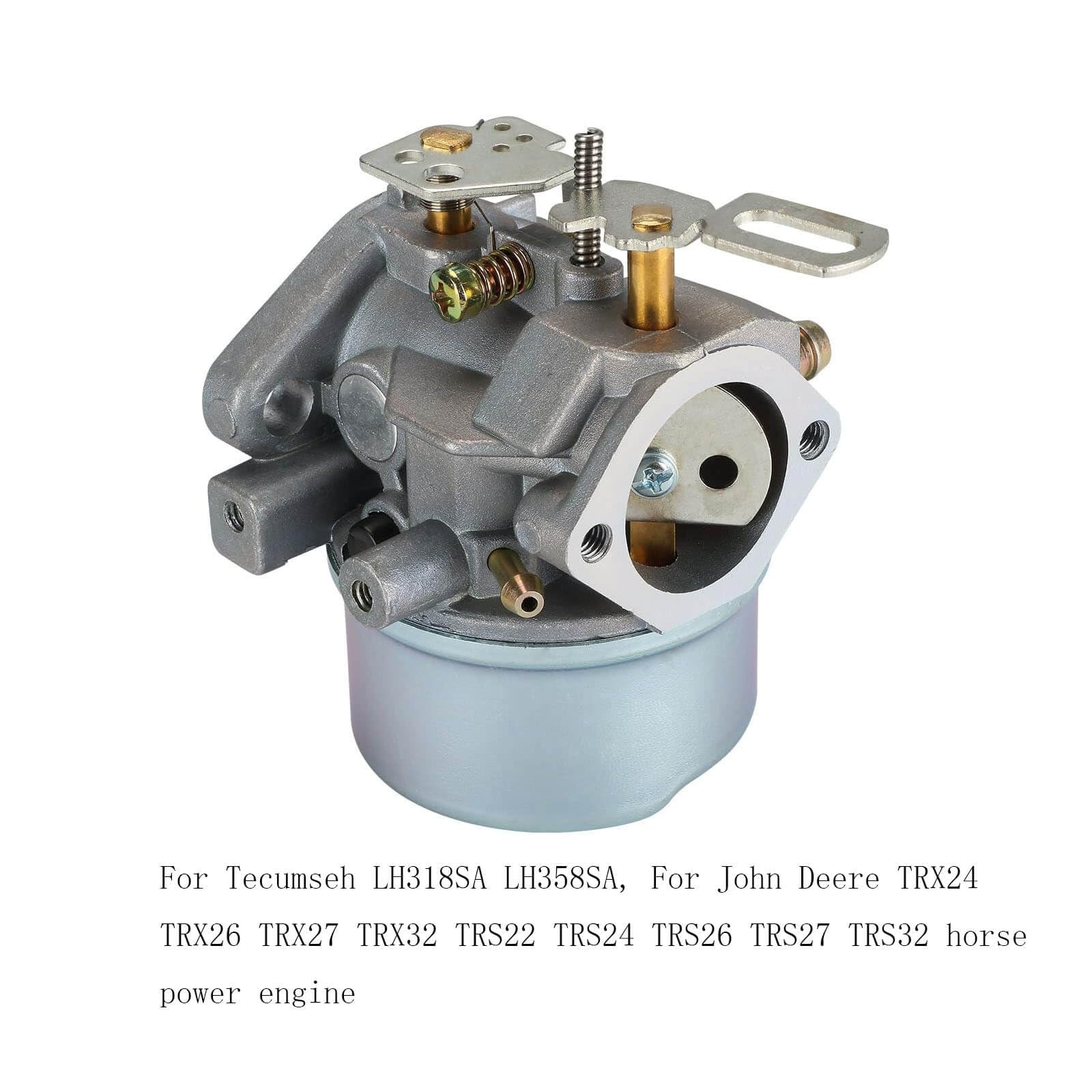 Compatible avec carburateur 640052 640054 640058 640058A 640349 pour générateur de souffleuse à neige Tecumseh HMSK80 HMSK90 HMSK100 LH318SA LH358SA 8HP 9HP 10HP 640052