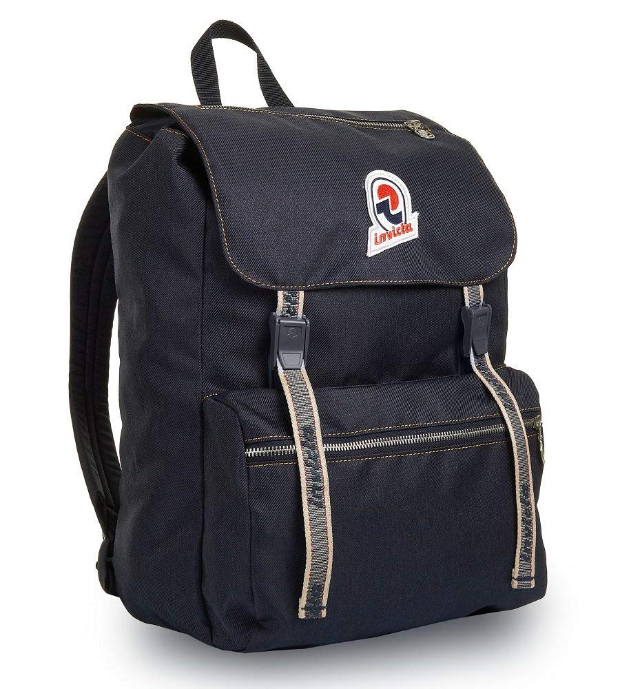 Invicta Zaino, JOLLY SOLID, SMALL, Ufficio, Viaggio e Tempo Libero, Tasca Porta PC, Zainetto Donna, 100% Eco Material