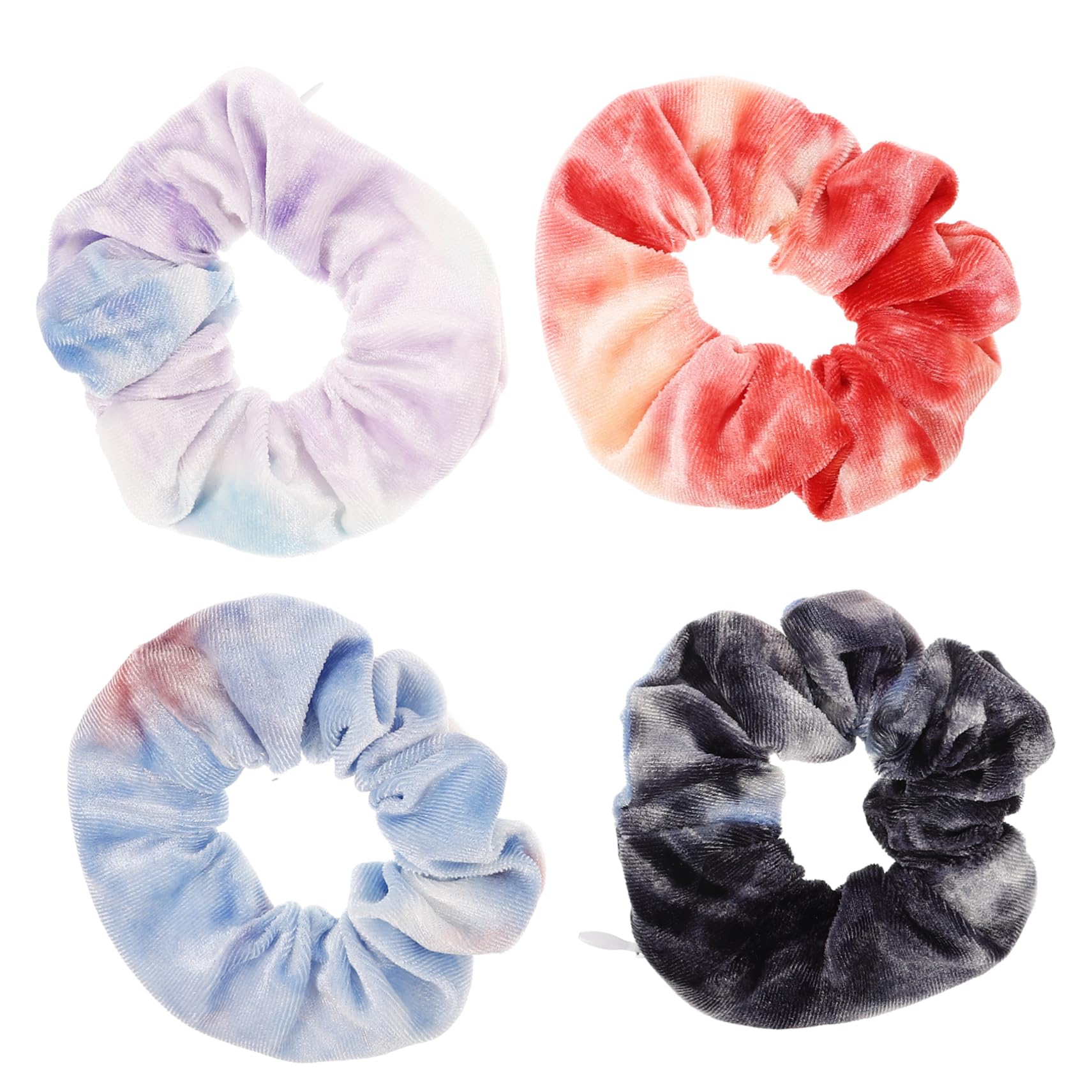 FRCOLOR 16 Piezas Accesorios para el cabello de Color titular de la de caballo lazos para el cabello de las niñas hair clips horquillas moño tocado de niñas Coleteros elásticos tela
